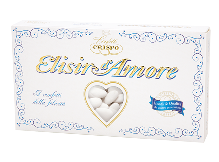 Confetti Crispo - Cuoricini Mignon Cioccolato - Rosa - 1 Kg - Crispo -  010241078