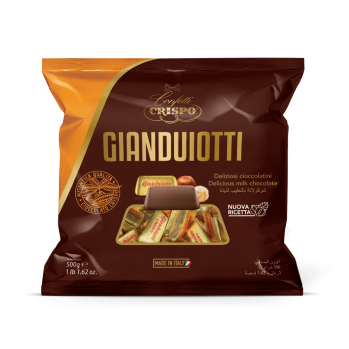 Crispo Gianduiotti al latte - 500g