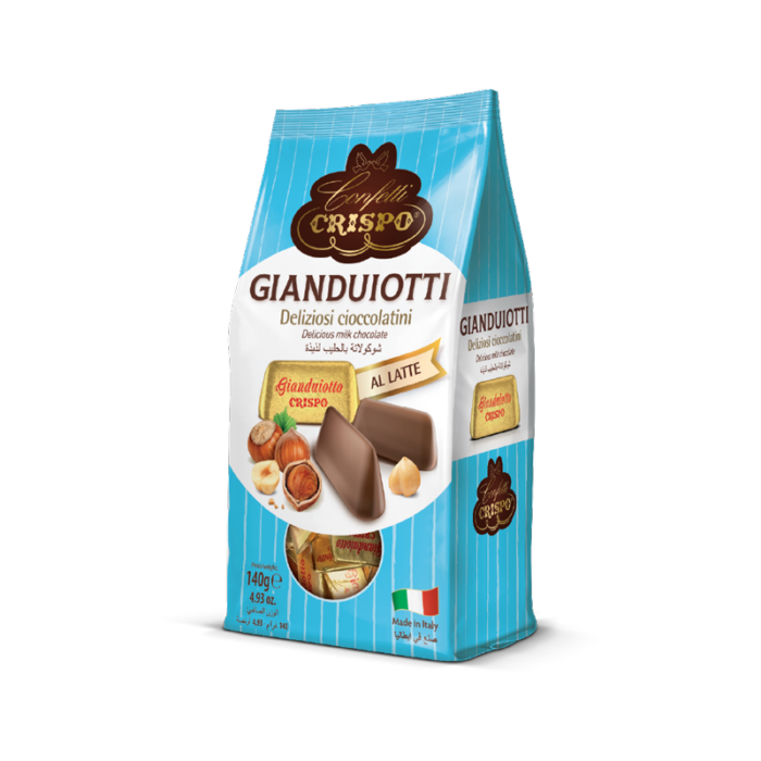 Crispo Gianduiotti latte - 140g