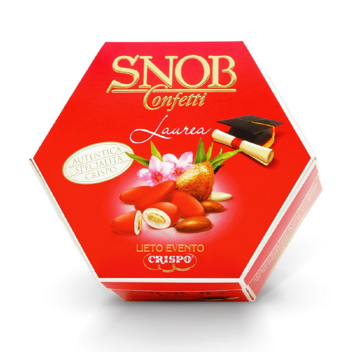 Crispo Snob lieto evento laurea rosso