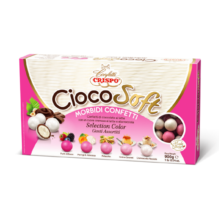 Crispo CiocoSoft Selection Color rosa - 900g