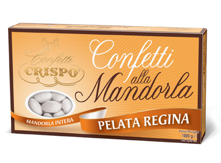 Crispo, Italian Shiny Gold Almond Confetti (Natural Oro) (1 Lbs)