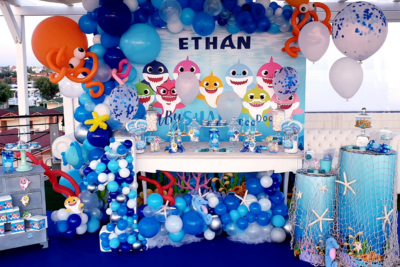 Compleanno Baby Shark: un party a tema Baby Squalo