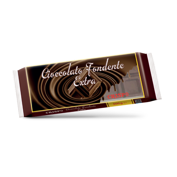 Crispo cioccolato fondente extra - 500g