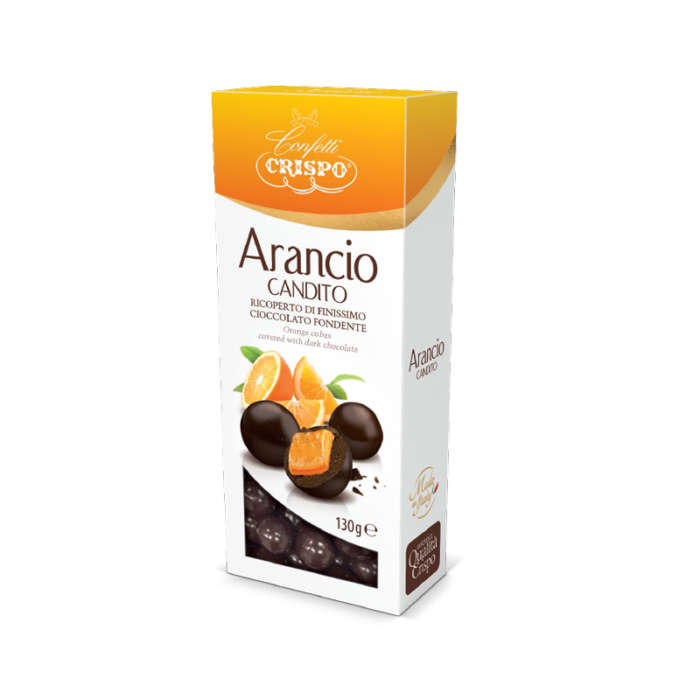 Crispo arancia candita ricoperta - 130g