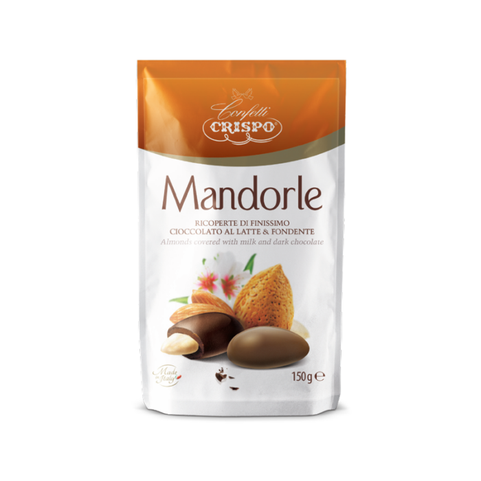 Crispo mandorle ricoperte - doypack 150g