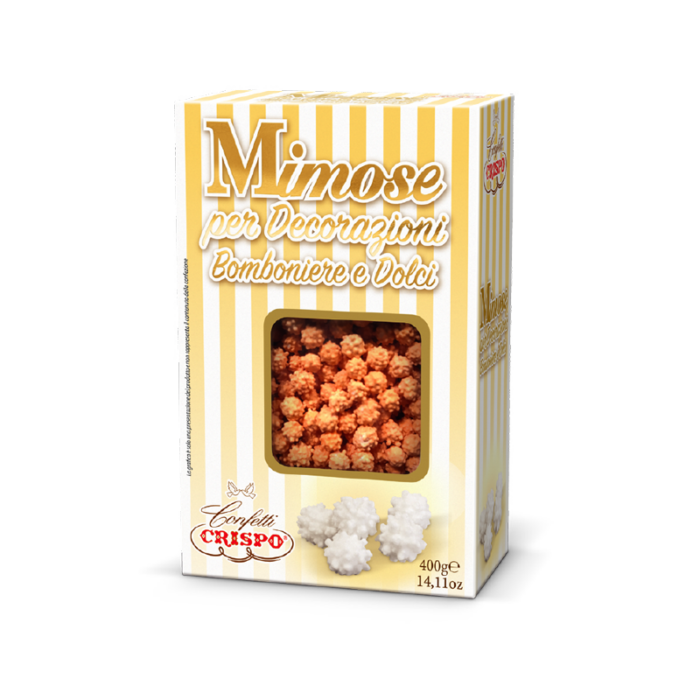 Crispo decorazioni mimose arancio - 400g