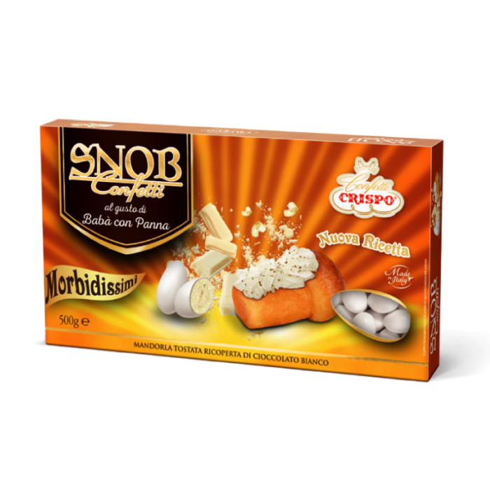 Crispo Confetti Snob Babà con Panna - 500g