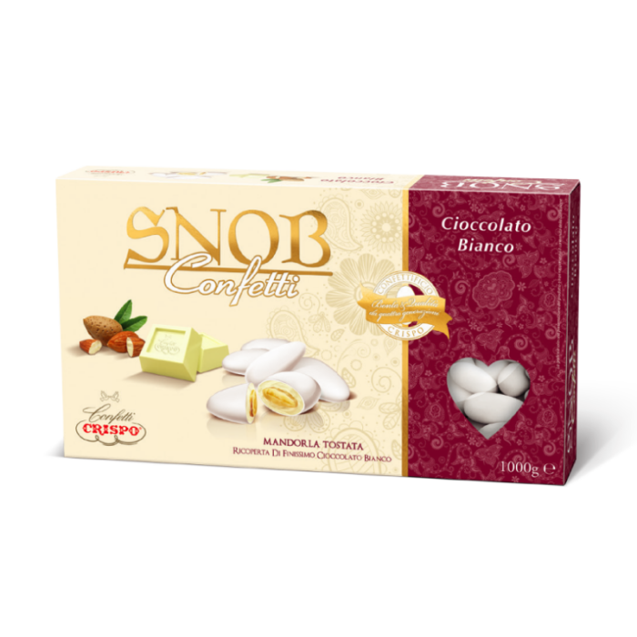 Crispo Confetti Snob Cioccolato bianco - 1000g