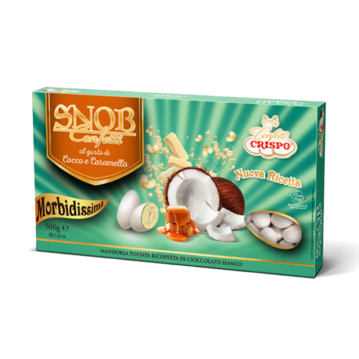 Crispo Confetti Snob Cocco e Caramello - 500g