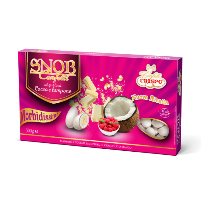 Crispo Confetti Snob Cocco e Lampone - 500g