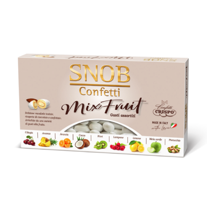 Crispo Confetti Snob Mix Fruit Bianco - 500g