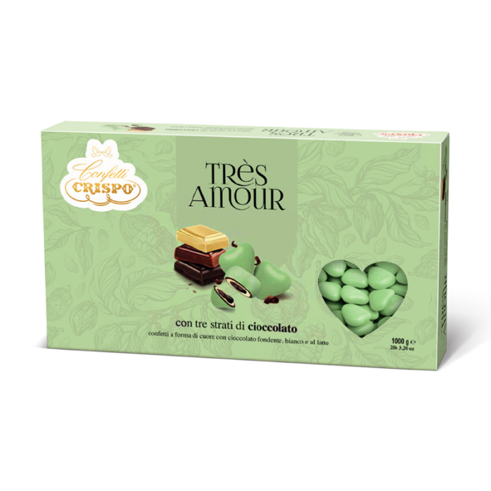 Crispo Tres Amour verde tiffany - 1000g