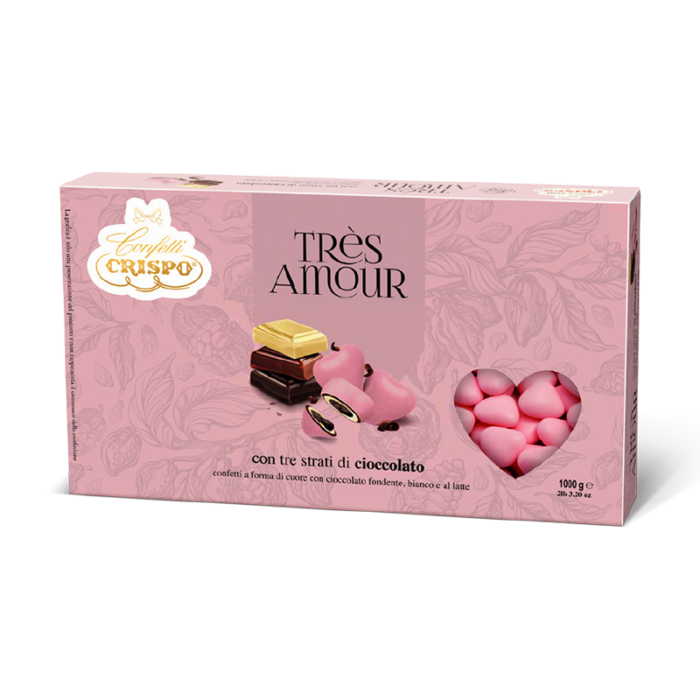 Crispo Tres Amour rosa - 1000g