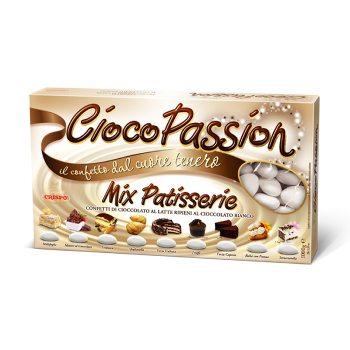 Crispo CiocoPassion Mix patisserie bianco - 1000g