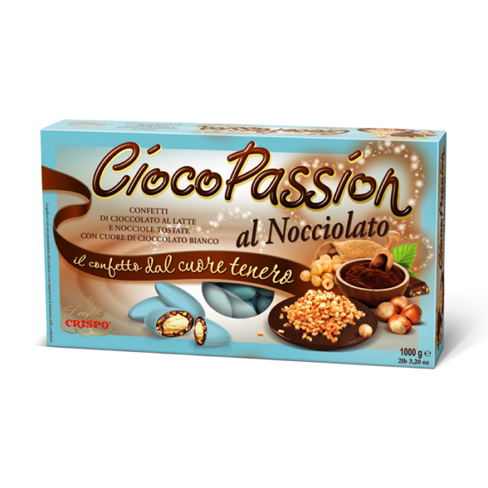 Crispo CiocoPassion nocciolato celeste - 1000g