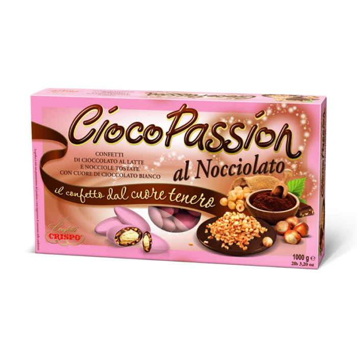 Crispo CiocoPassion nocciolato rosa - 1000g