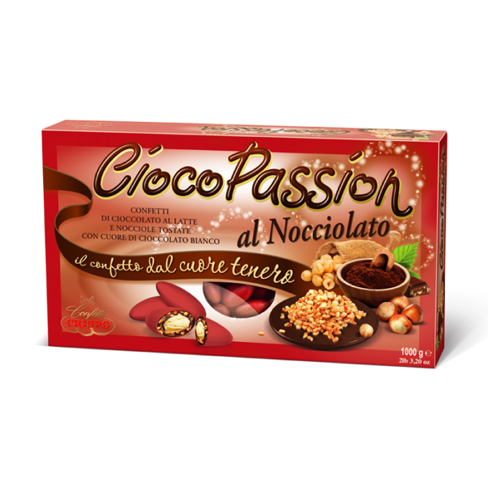 Crispo CiocoPassion nocciolato rosso - 1000g