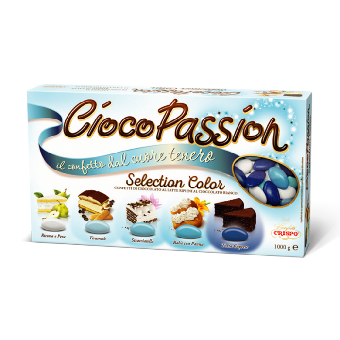 Crispo CiocoPassion Selection Color Celeste - 1000g