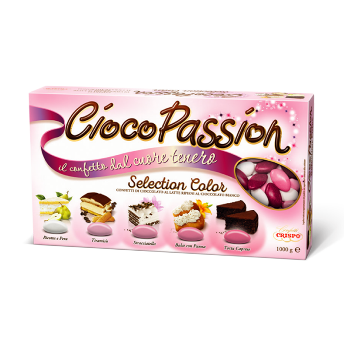 Crispo CiocoPassion Selection Color Rosa - 1000g