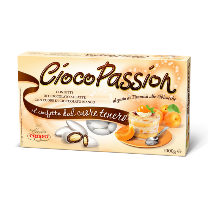 Crispo CiocoPassion Tiramisù alle albicocche - 1000g