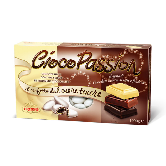 Crispo CiocoPassion triplo cioccolato bianco - 1000g