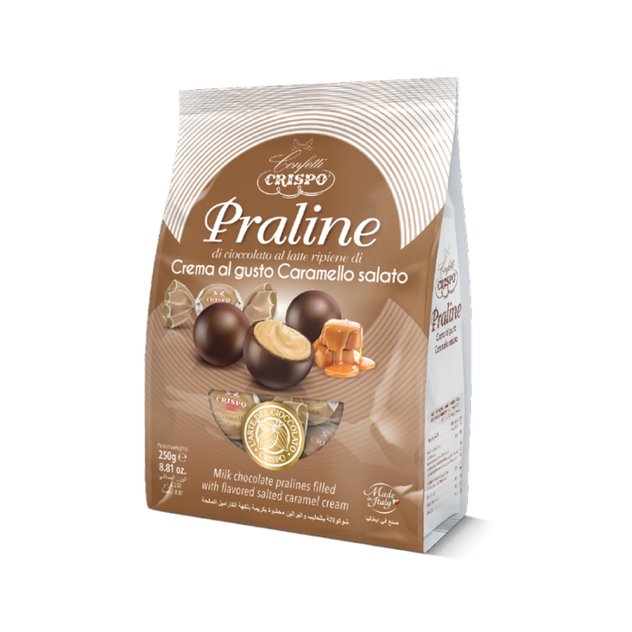 Crispo Praline caramello salato - 250g