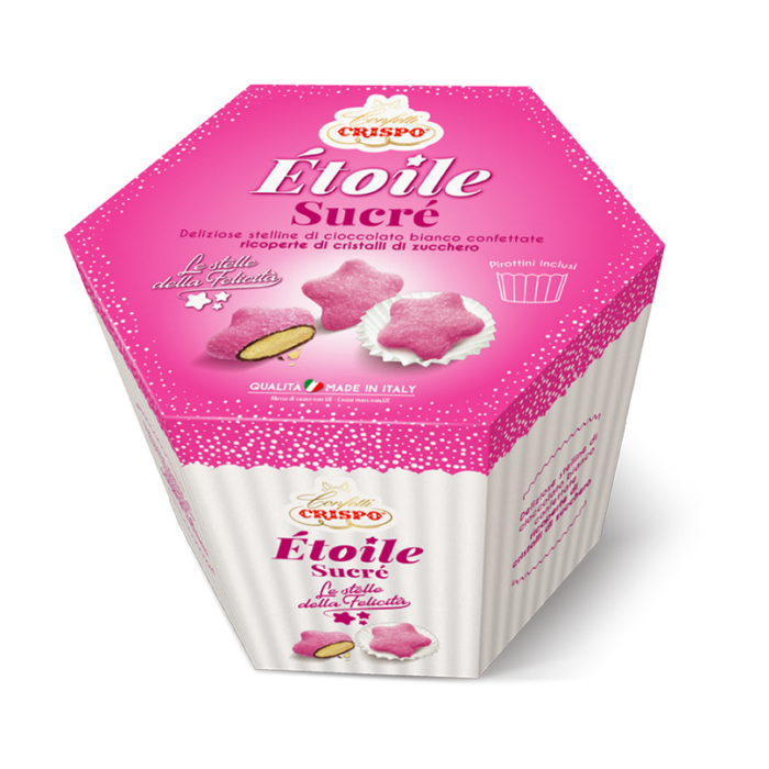 Crispo Bon Bon Sucrè Etoile rosa